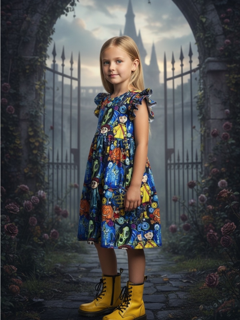 Coraline Jones Girl  dress
